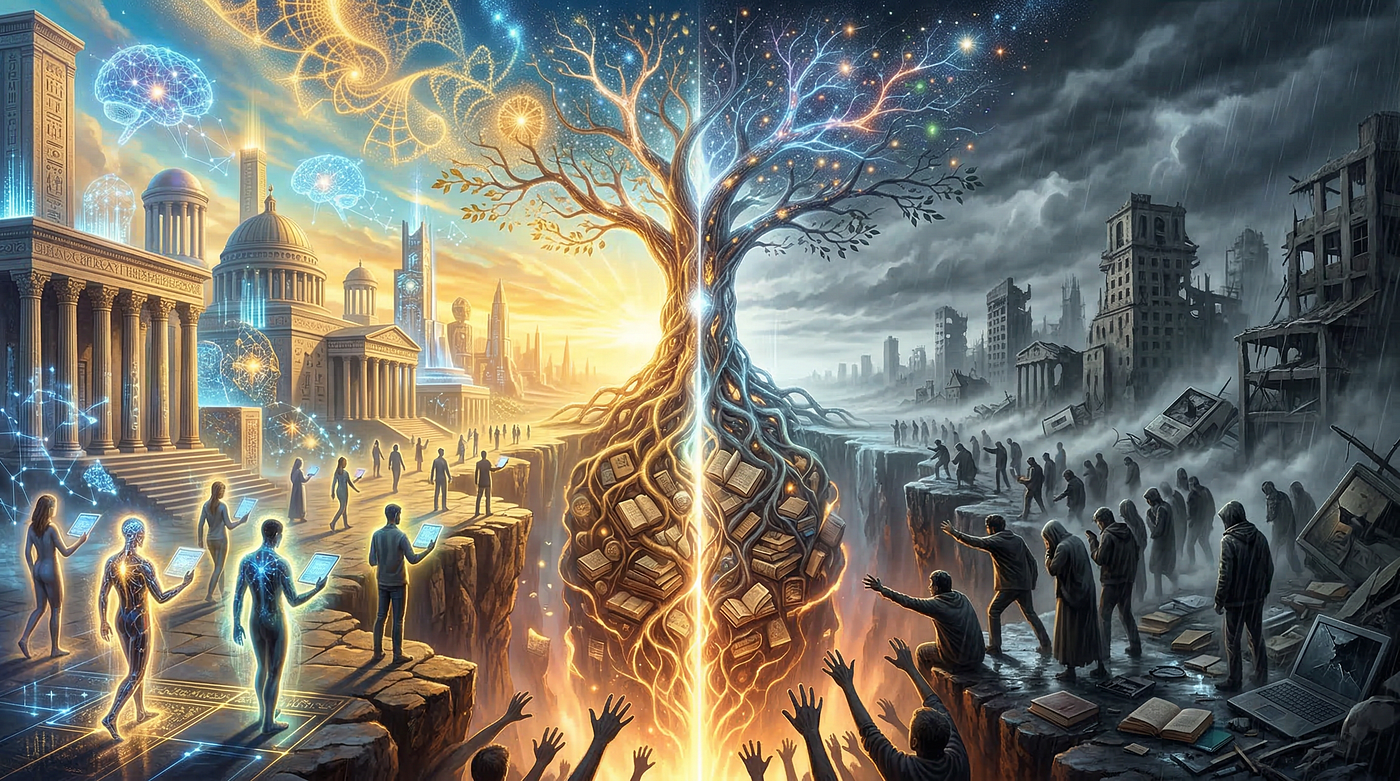 The Pursuit of True Knowledge: AI Evolution, Societal Transformation, And The New Digital Divide