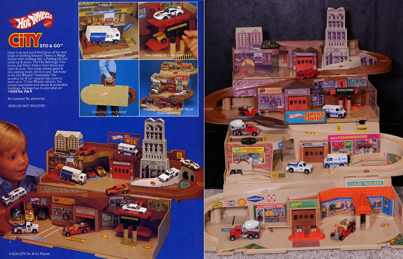 The Toys That Made Us: The First Hot Wheels Sto & Go Playset | by Doug  Arcuri | Medium