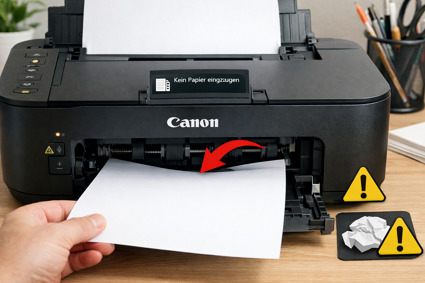 Canon Pixma Drucker zieht kein Papier ein — Praktische Lösungen