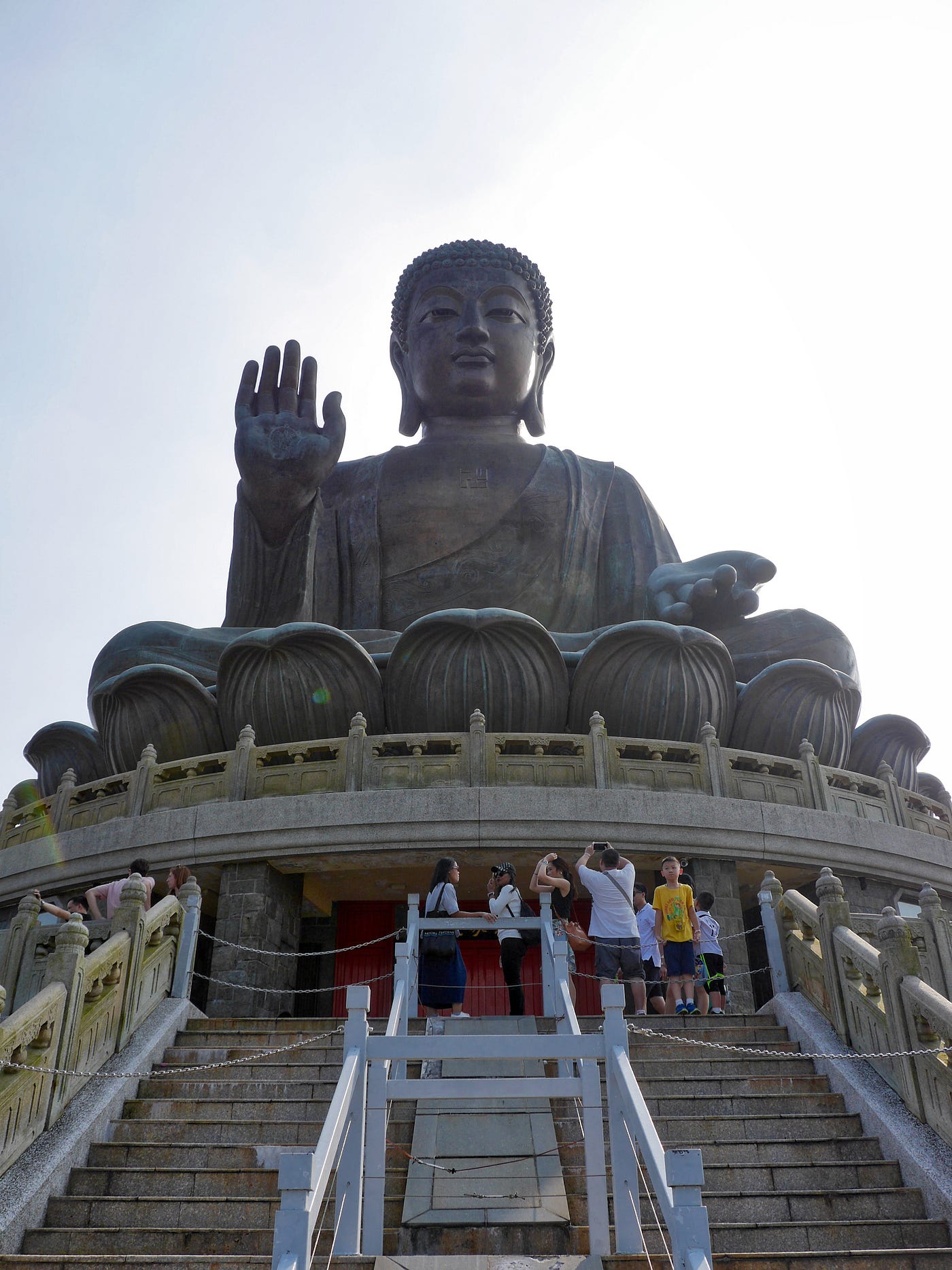Hong Kong — Tian Tan Buddha (Giant Buddha) (天壇大佛), Ngong