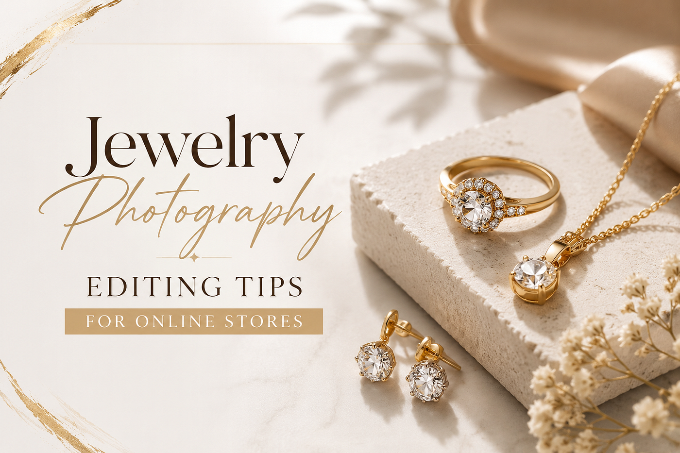 Jewelry Photography Editing Tips for Online Stores