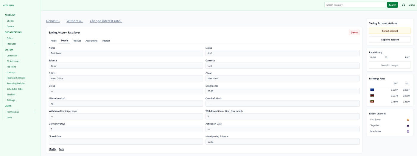 Meek bank: Idempotency for API and scheduled jobs