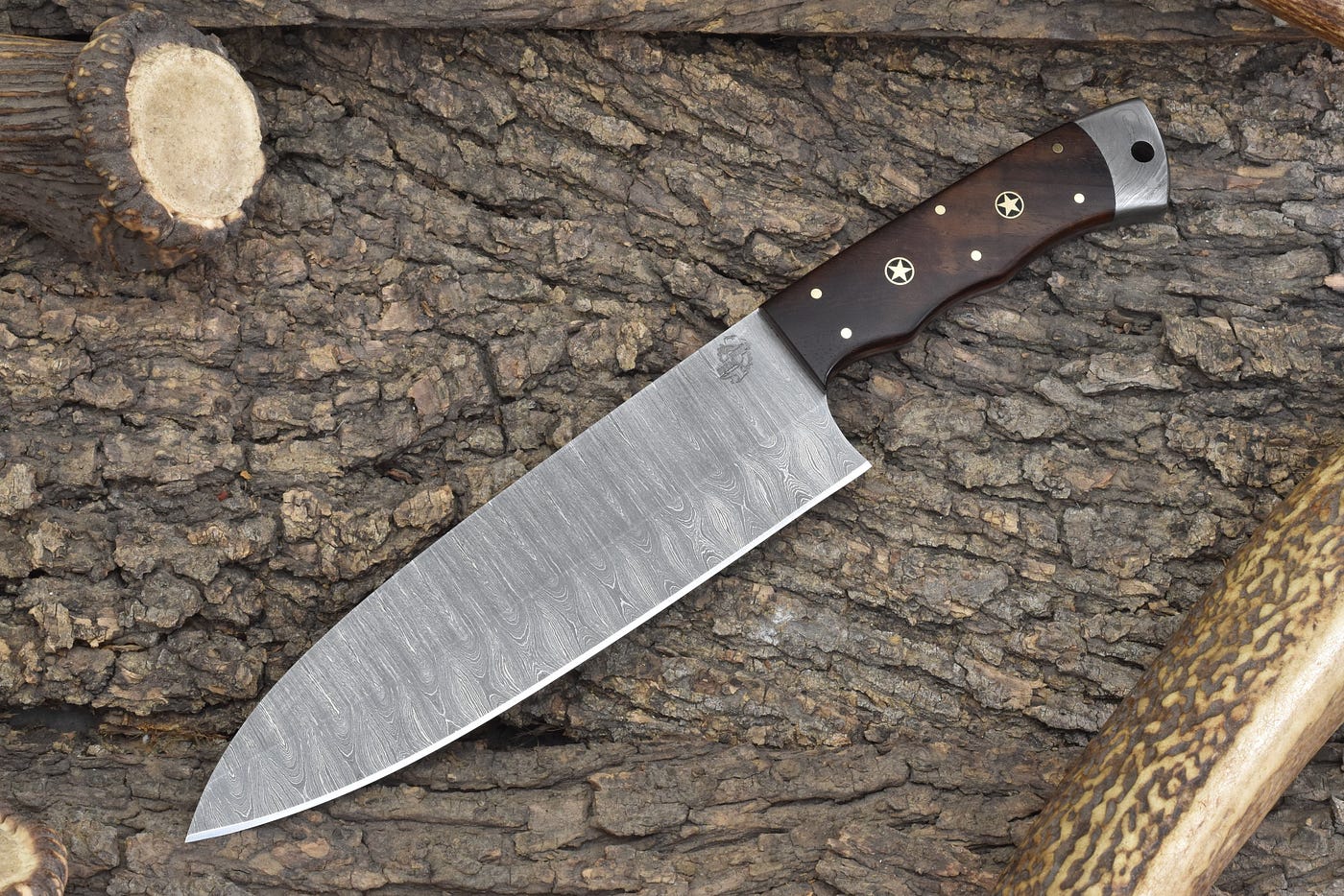 how to sharpen damascus steel chef knife ?