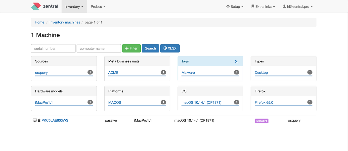 Spring updates for Zentral