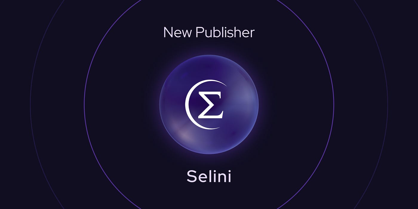 全新Pyth 数据发布者：Selini Capital - Pyth Network Chinese - Medium