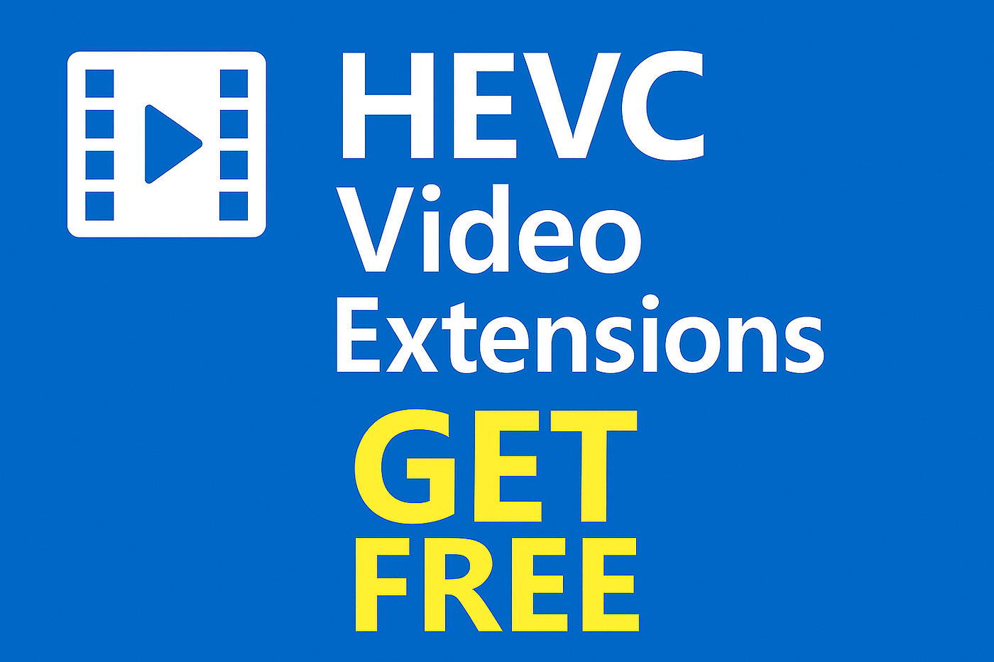 How to Install the HEVC / H.265 Codec for Free on Windows (Based on the Video Tutorial)