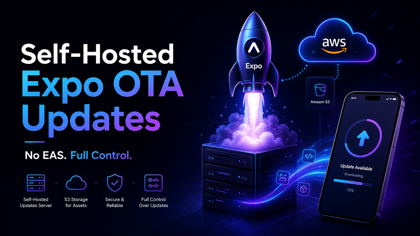 How We Built Our Own Self-Hosted Expo OTA Update Server (And Why You Should Too)