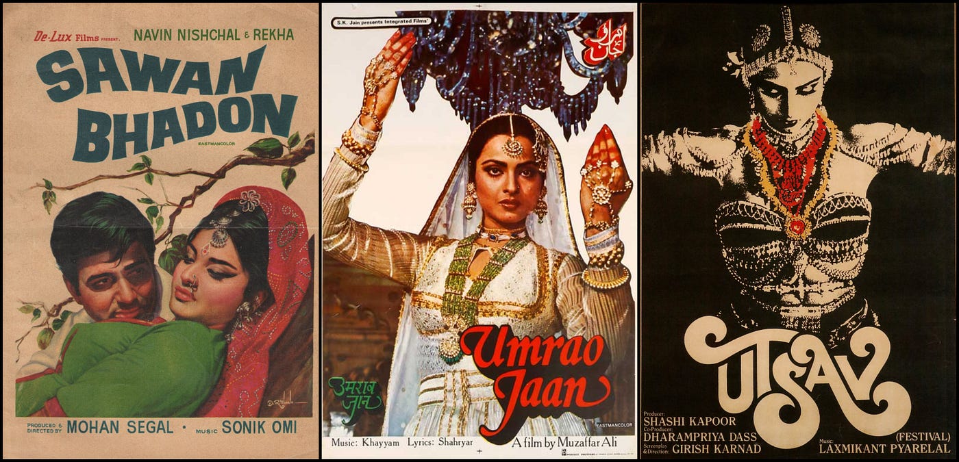 Posterphilia: The Best of Rekha, in Posters | by Jahan Bakshi | Medium