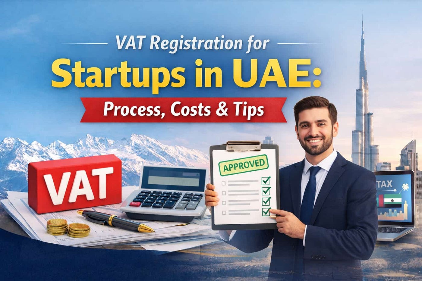 VAT Registration for Startups in UAE: Process, Costs & Tips