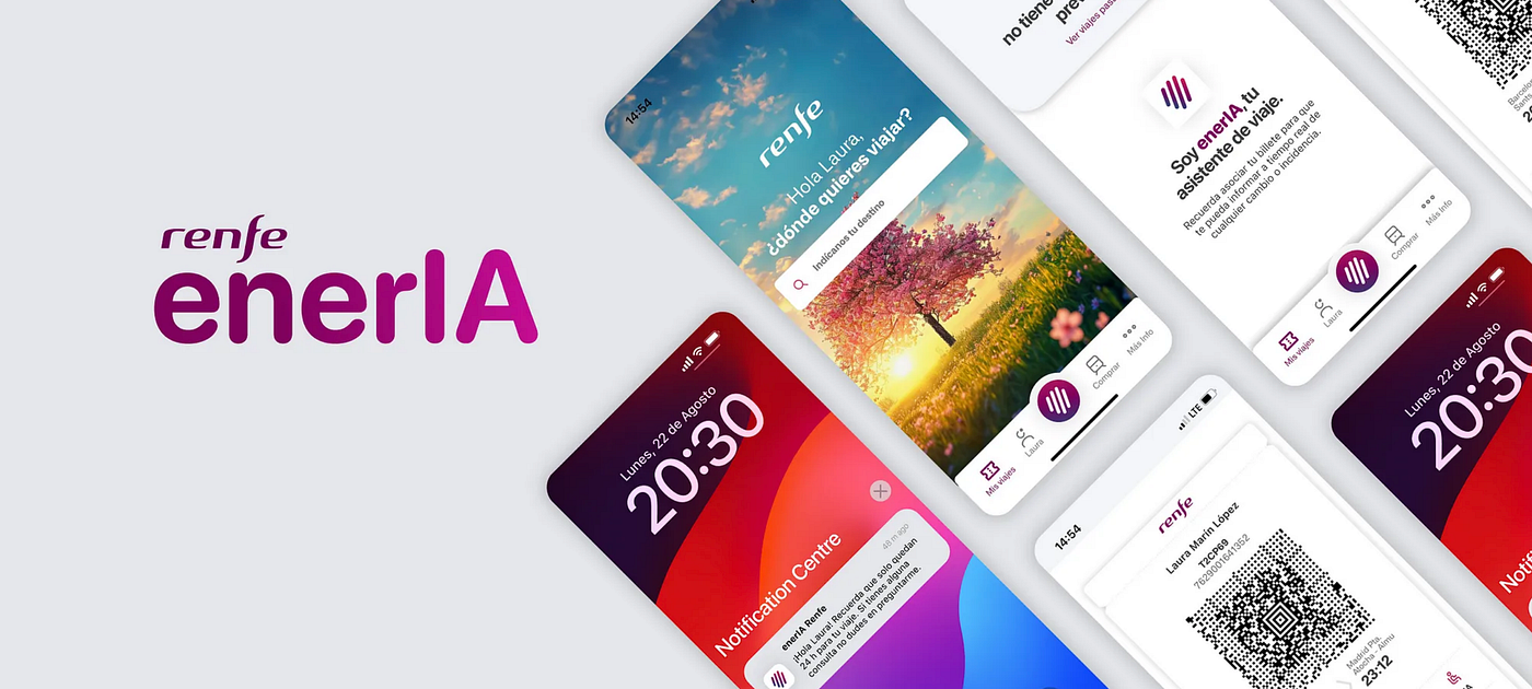 EnerIA, innovation and user-centered design to rebuild trust in Renfe.