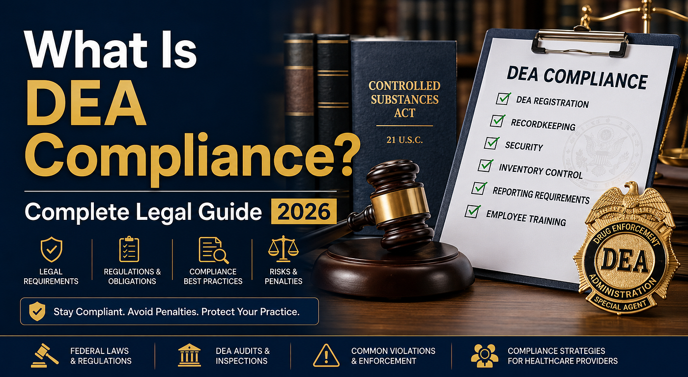 What Is DEA Compliance? Complete Legal Guide 2026