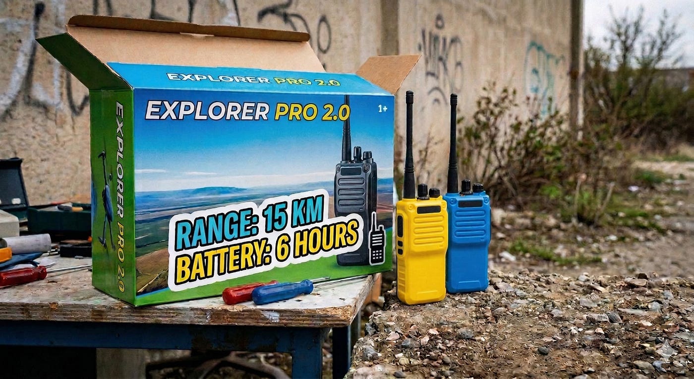 Zašto vaš voki-toki od “15 kilometara” gubi signal već iza prvog ugla?