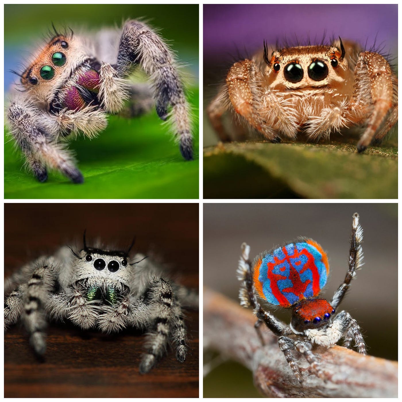Photo credits; Top left: ThomasShahan.com; Top right: Macrojunkie on DevianArt.com; Bottom left: Rich Hoyer-bugguide.net; Bottom right: Jürgen Otto-Reuter. Collage made in PicsArt.