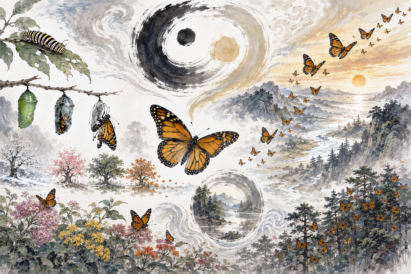 Fluttering with the TAO
Lao Tzu, a man of few words, shares some of his with us. Enjoy