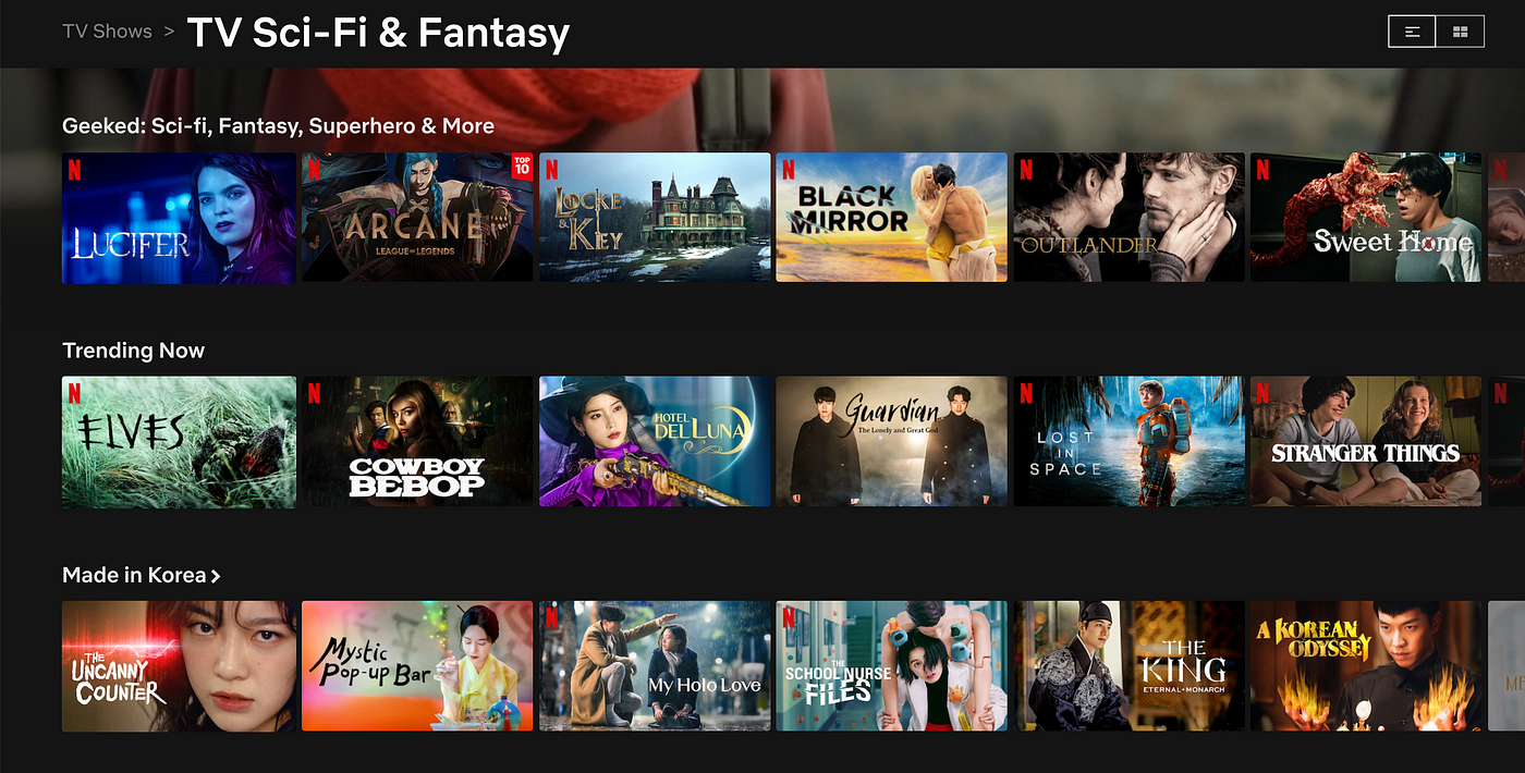 TV Sci-Fi & Fantasy  Netflix Official Site