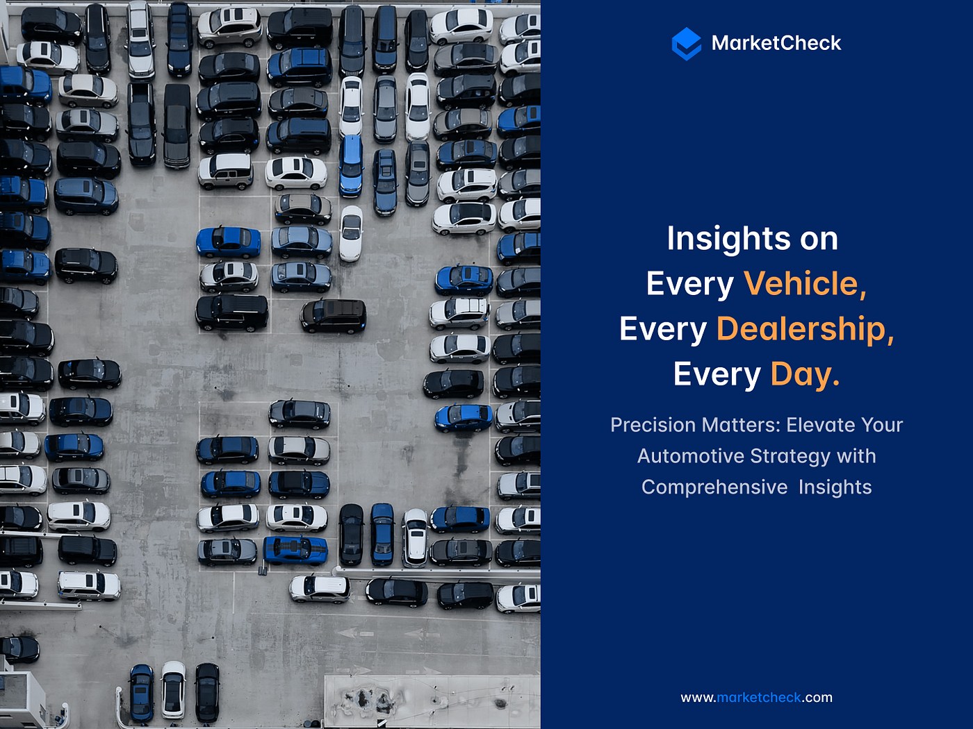 MarketCheck: Insights on every vehicle, every dealership, every day