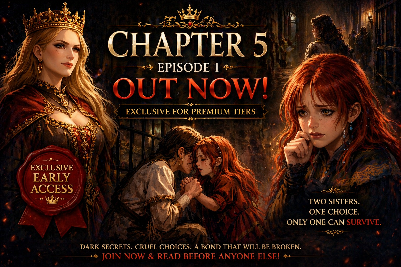 👑 Chapter 5 — Episode 1 Is Live: A Dark Turning Point