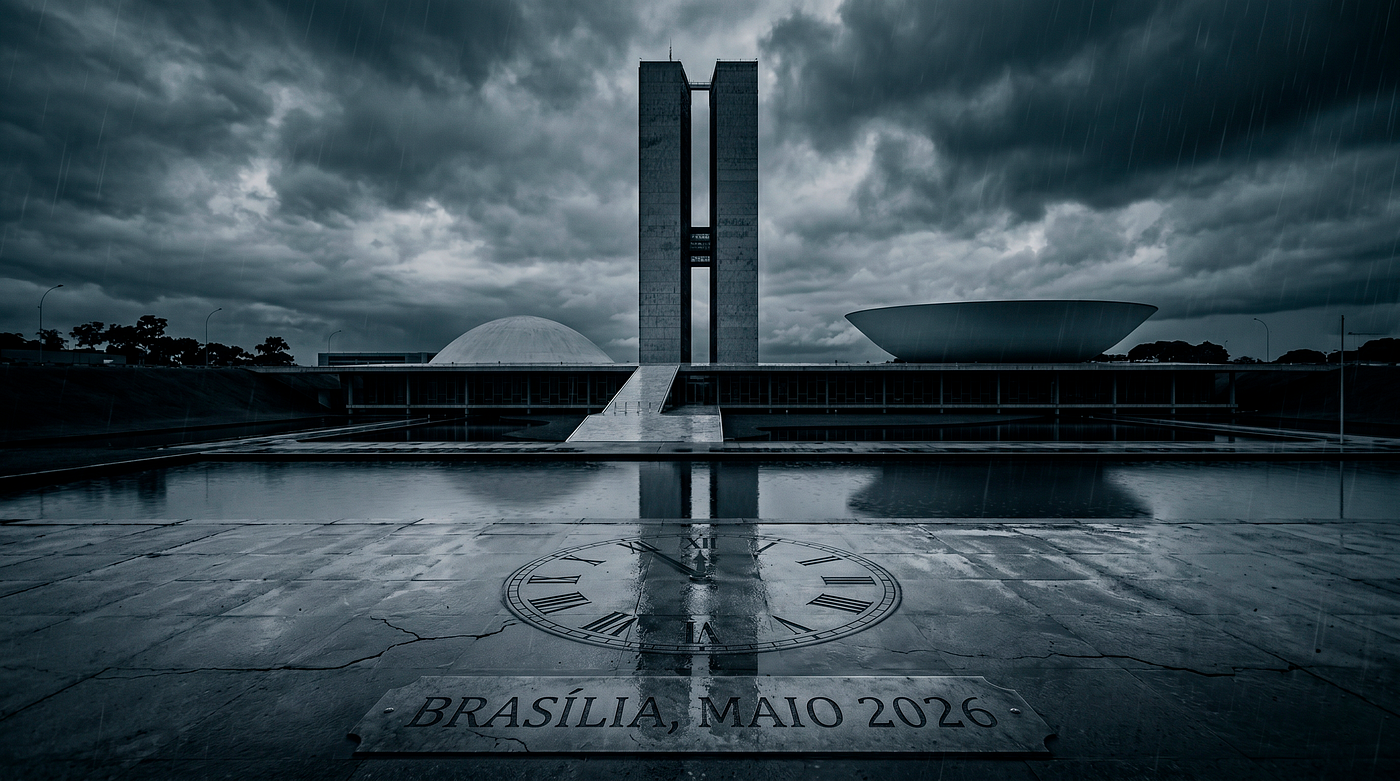 O Cronômetro de Brasília: Por que o vazamento do áudio de Flávio Bolsonaro foi uma obra-prima de…