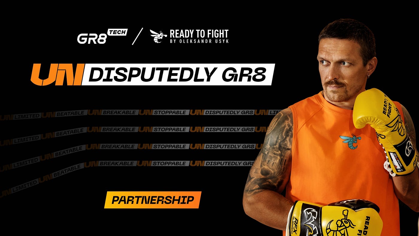 GR8 Tech Teams Up with Ready to Fight by Usyk