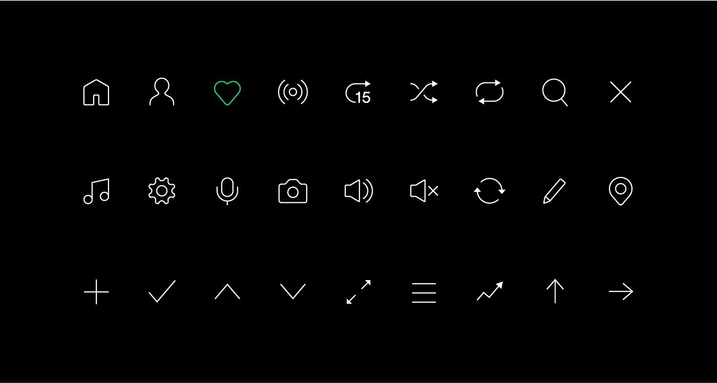 Redesigning the Spotify Icon Suite, by Andrea Limjoco