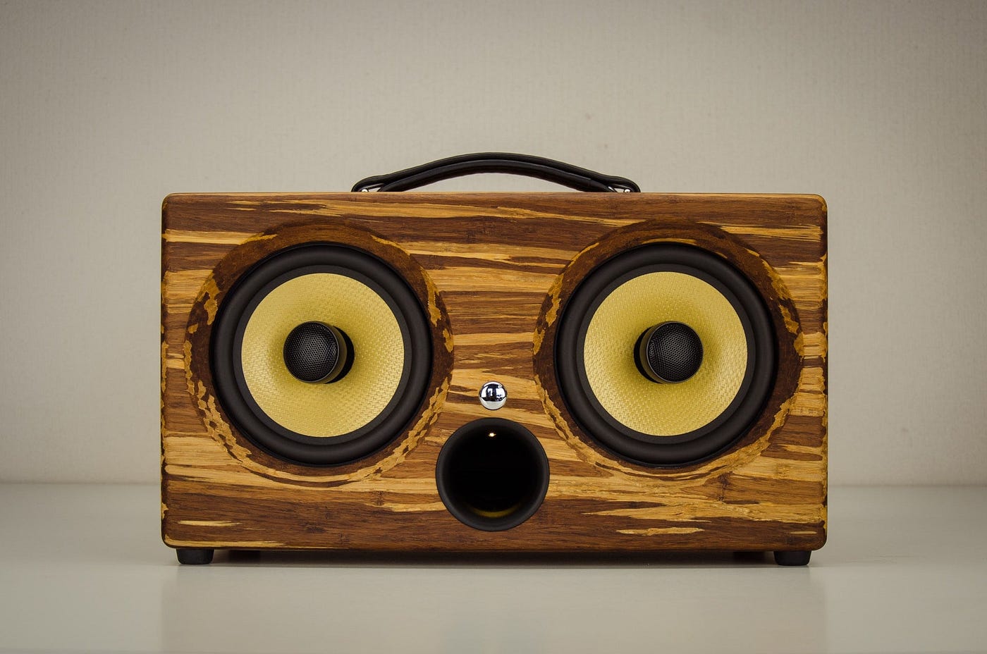 Wireless Speaker with Premium Sound Quality and Handcrafted Design