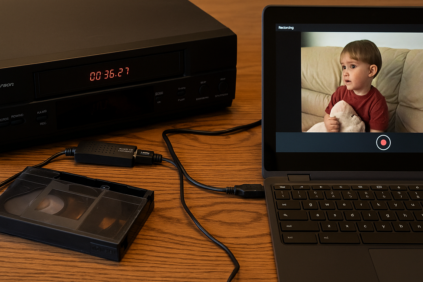 Preserving Memories — Slides & VHS
