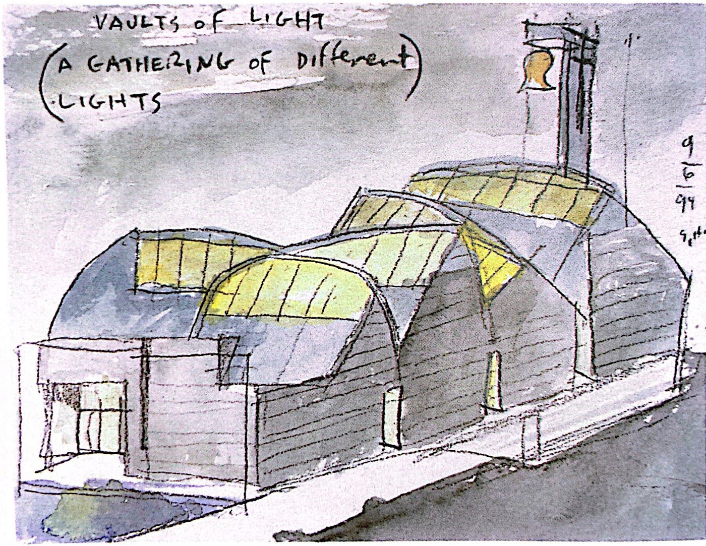 Sketching with Light: How Steven Holl Turns Illumination into