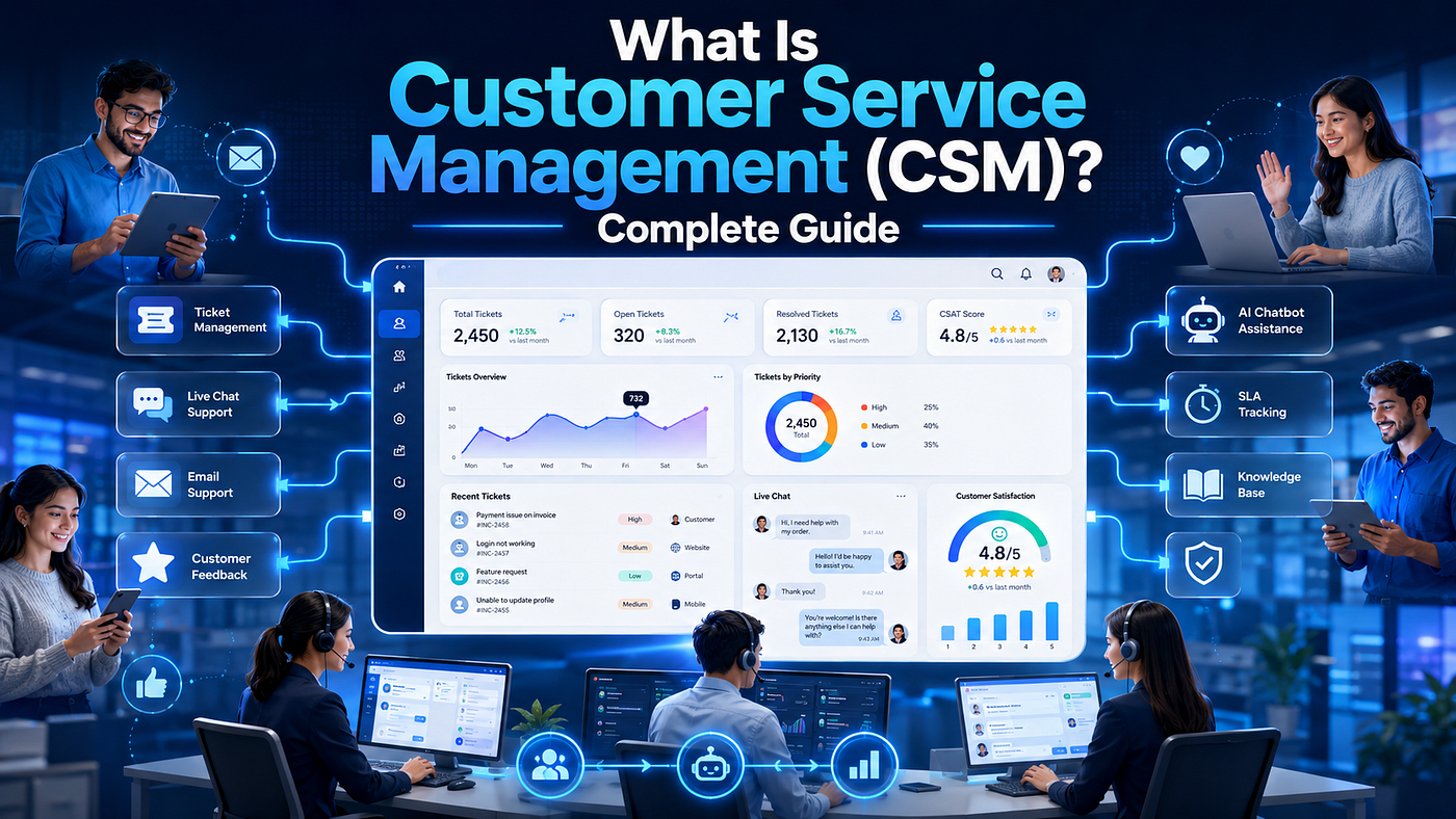 What Is Customer Service Management (CSM)? Why Businesses Can’t Ignore It Anymore