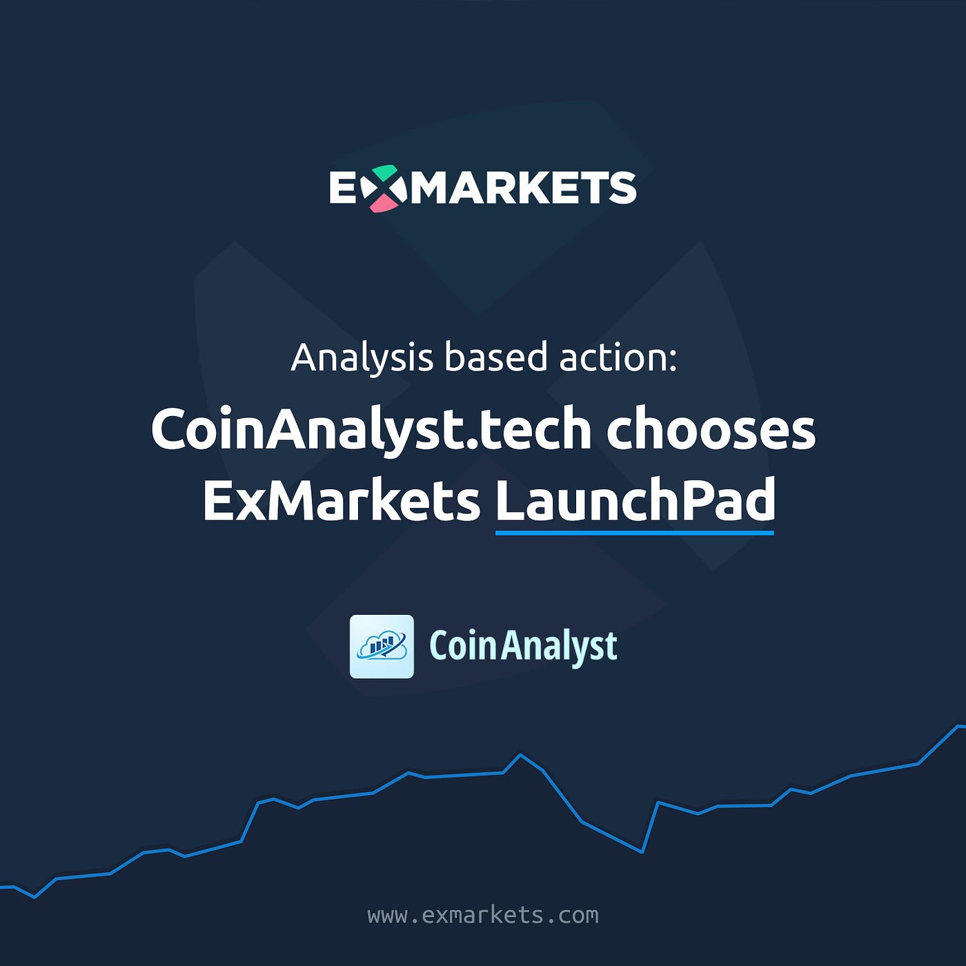 Analysis based action: CoinAnalyst.tech chooses ExMarkets LaunchPad | by  ExMarkets.com | Medium