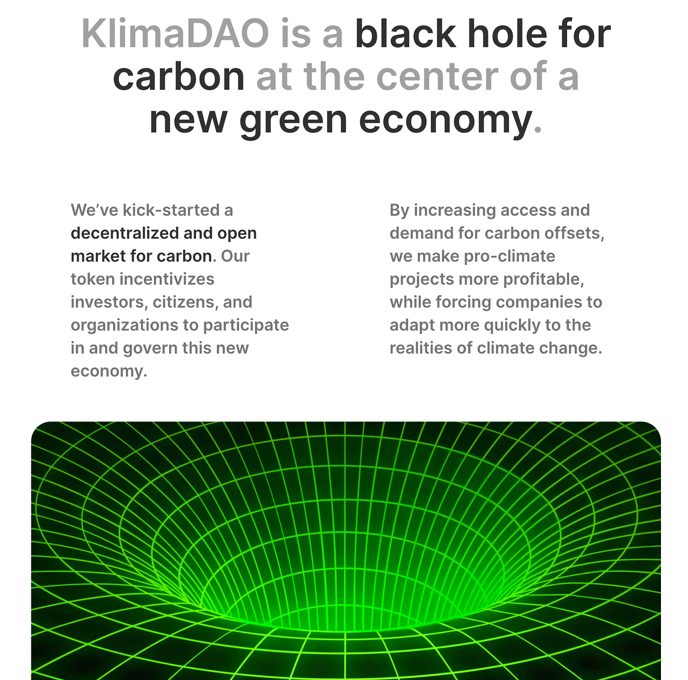 5분 클리마다오 KlimaDAO. 클리마다오는 블록체인 기술을 활용하여 기후 위기에 맞서 싸우려는 디파이… | by jijipapa |  Medium