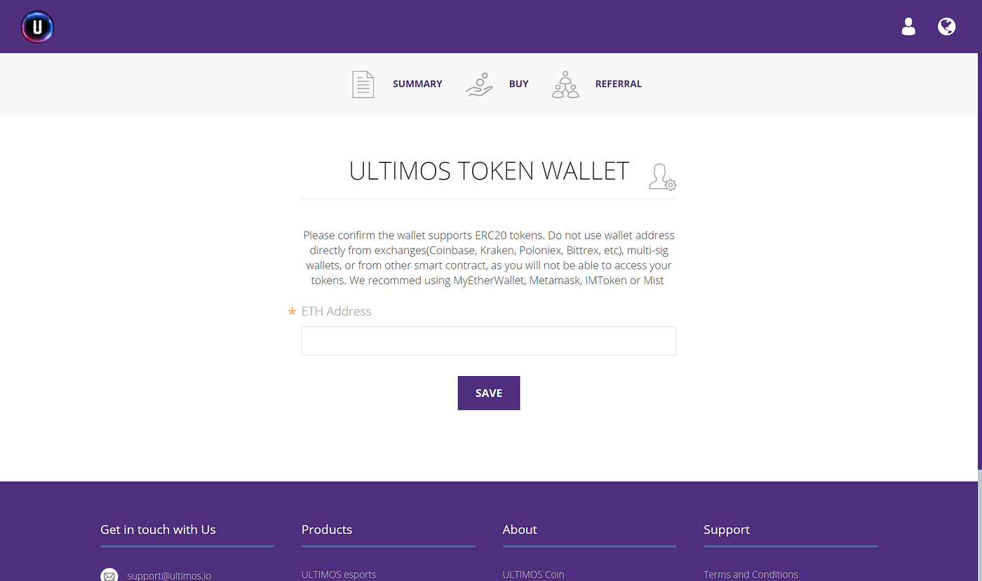 Guide: How to Purchase Tokens for ULTIMOS.io Pre-Sale | by ULTIMOS _ |  Medium