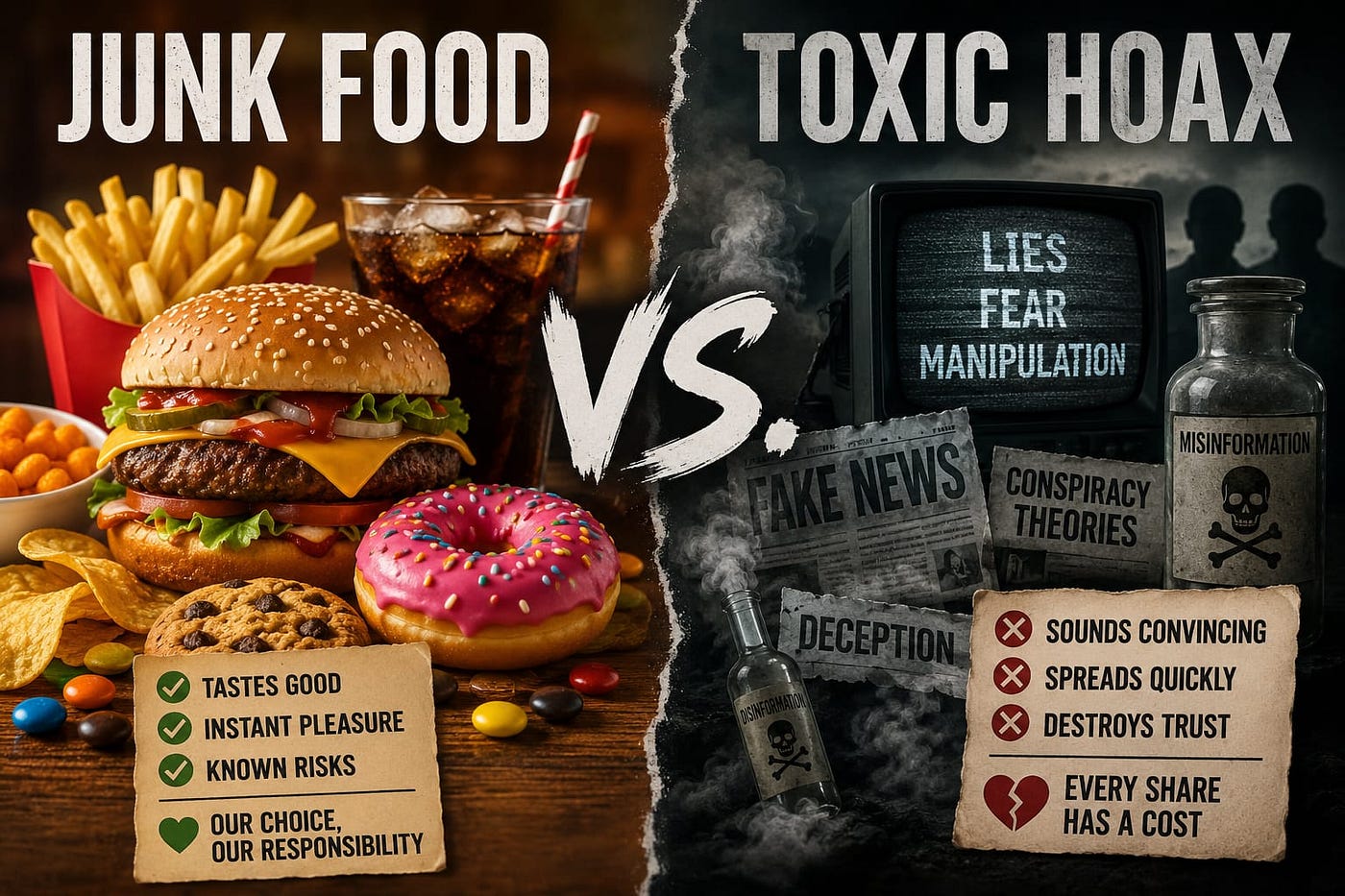 Junk Food vs. Toxic Hoax