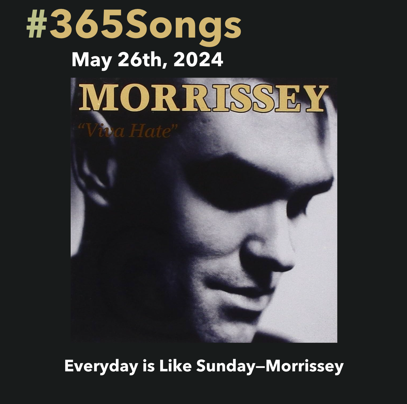 morrissey everyday is like sunday