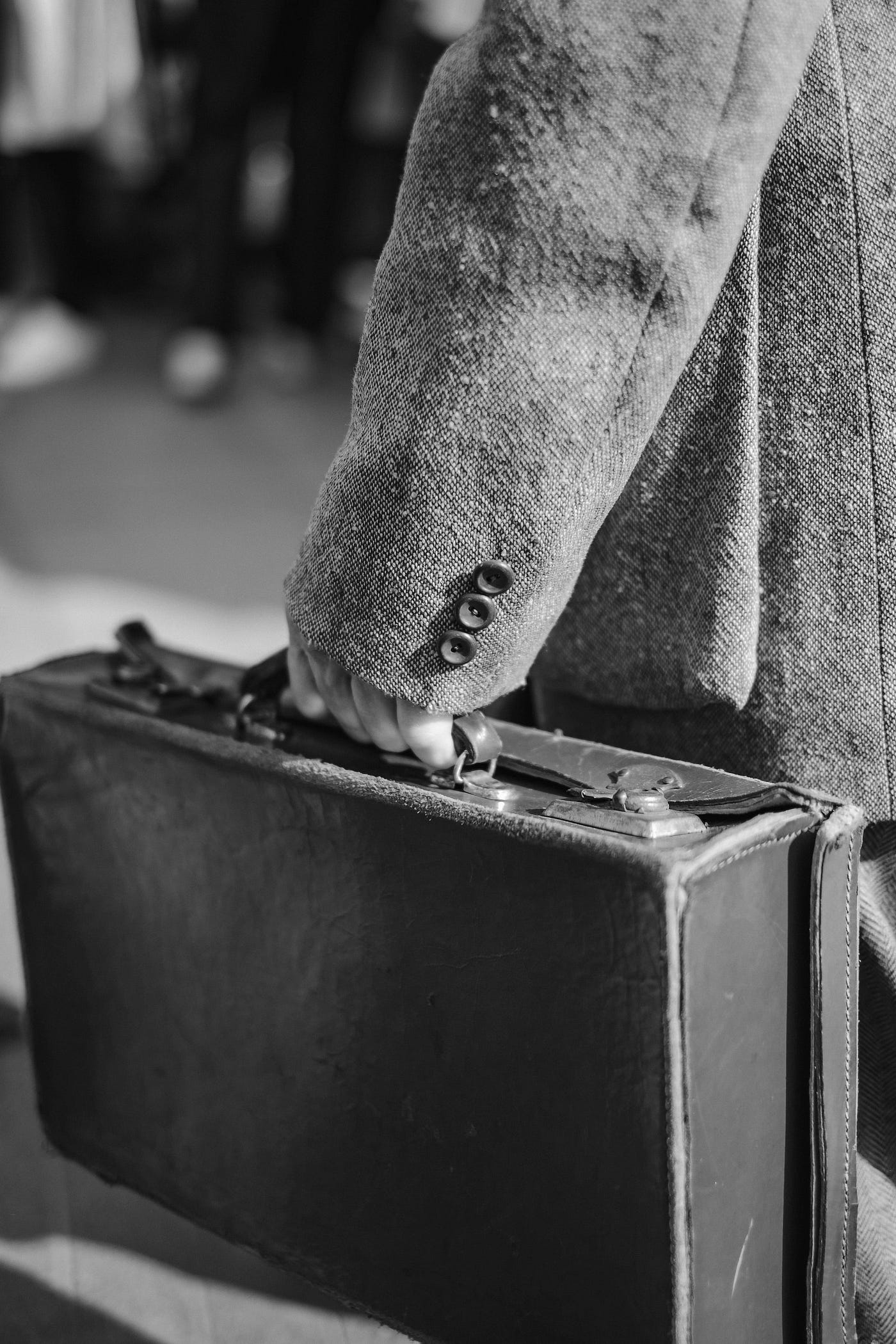 The Old Man With the Briefcase. Wounds from the past get in the way of… |  by John P. Weiss | Personal Growth | Medium