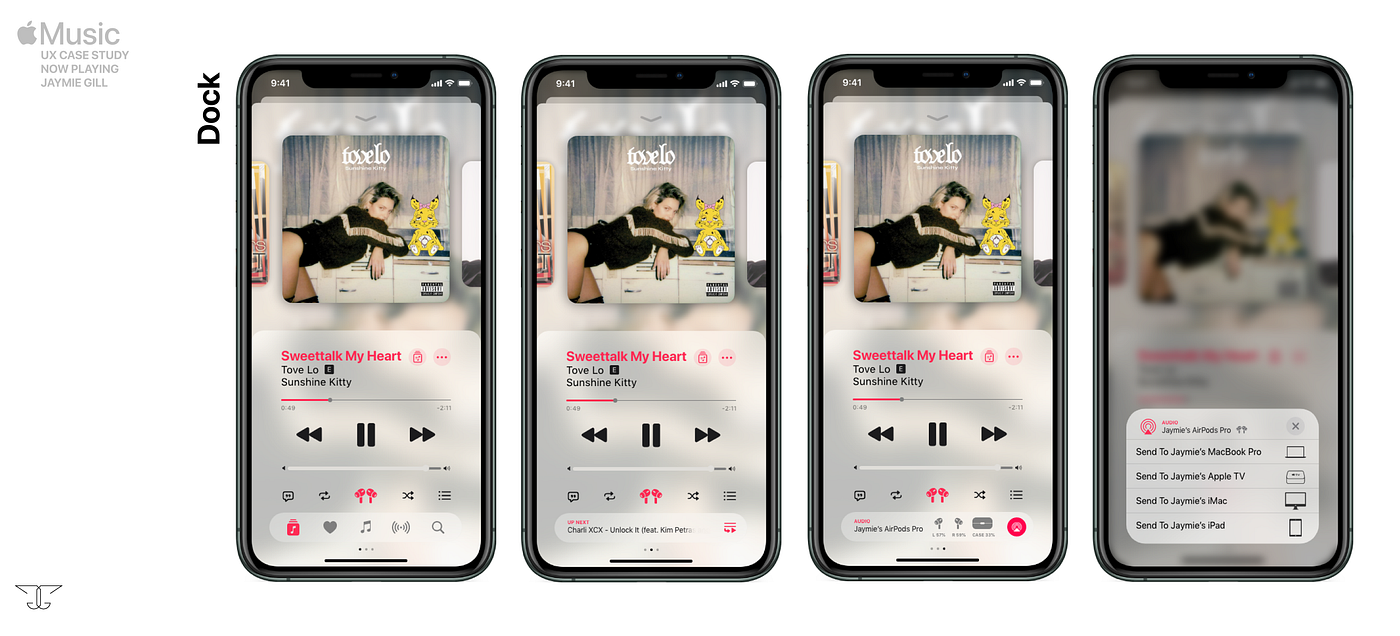 Redesigning the Apple Music app— UI/UX Case Study | by Jaymie Gill |  Prototypr
