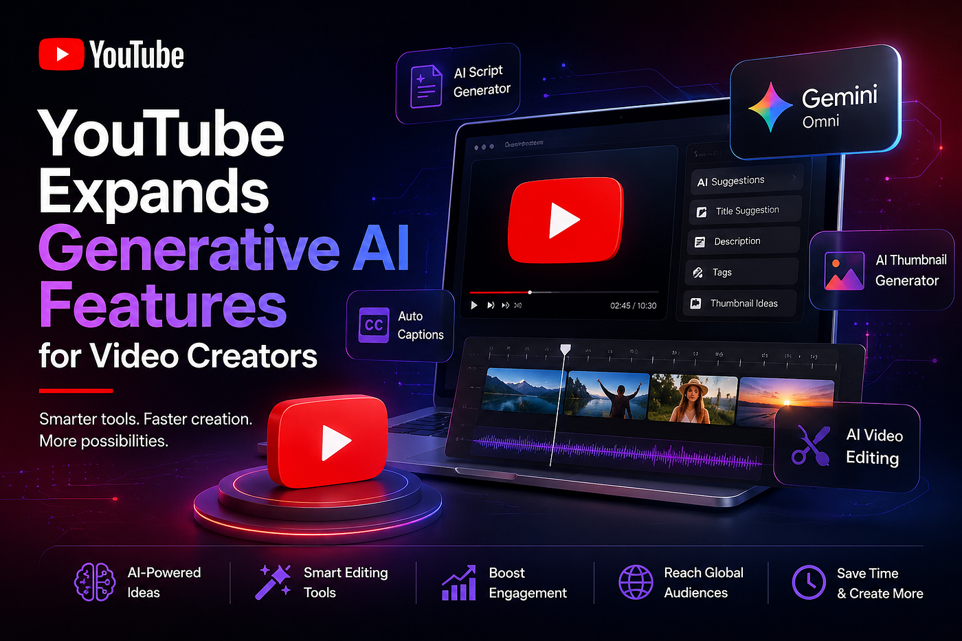 YouTube Expands Generative AI Features for Video Creators