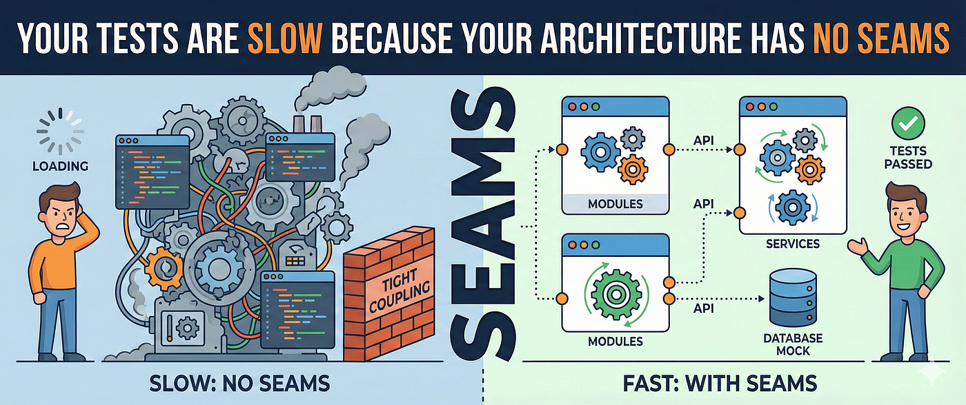 Why Your Kotlin Tests Are Slow: How Clean Architecture Enables Sub-Second Unit Testing