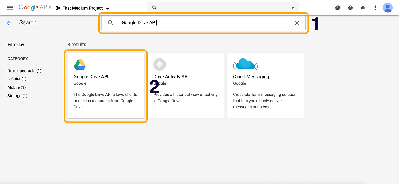 Google Drive API overview