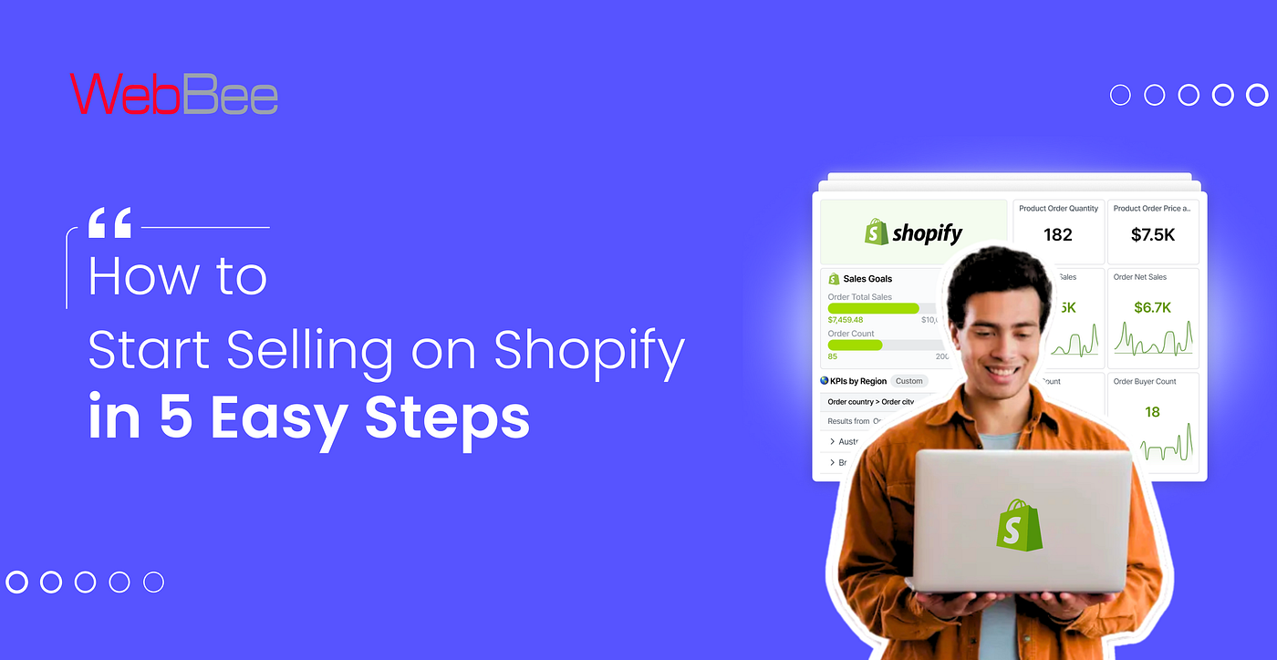 How to start selling on Shopify in 5 Easy Steps