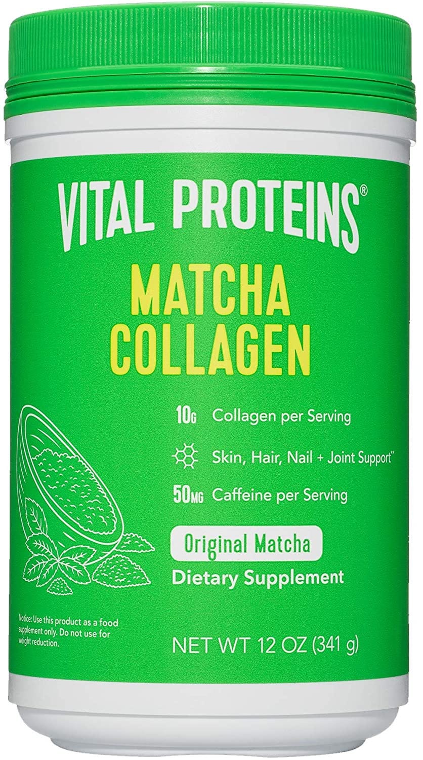 Marine Collagen | Hydrolysed Collagen, Japanese Matcha & Hyaluronic Acid  Blend | With Japanese Matcha Green Tea