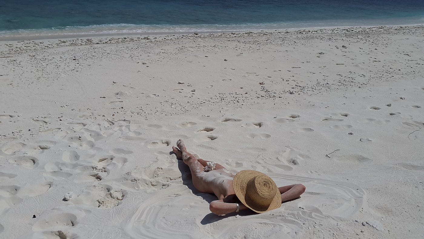 If America Were Like A Nude Beach by Elle Beau ❇︎ Sensual An Erotic Life Medium