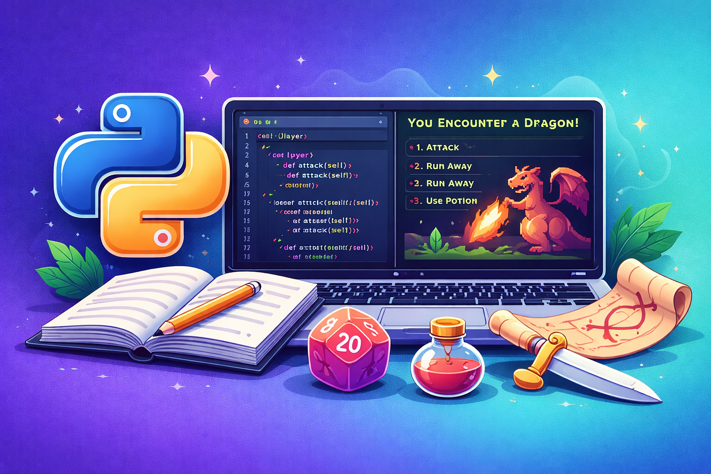 Learn Python OOP by Building a Text-Based Game From Scratch