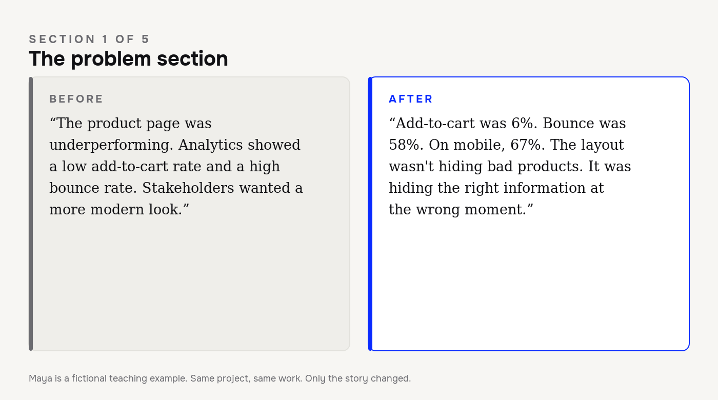 Adjectives can’t be questioned. Numbers can, and that’s exactly what makes them convincing.