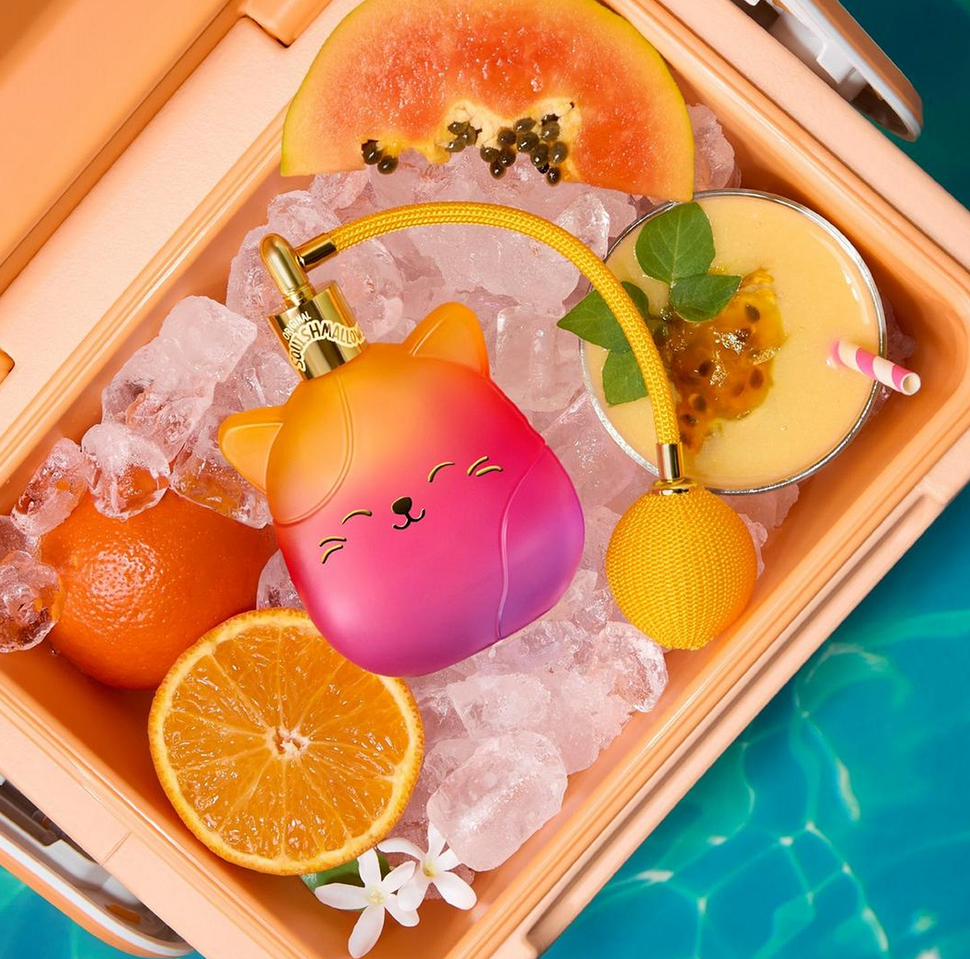 Meet Squishmallows Fragrances' Whisked Away Tropical Sunset — Your