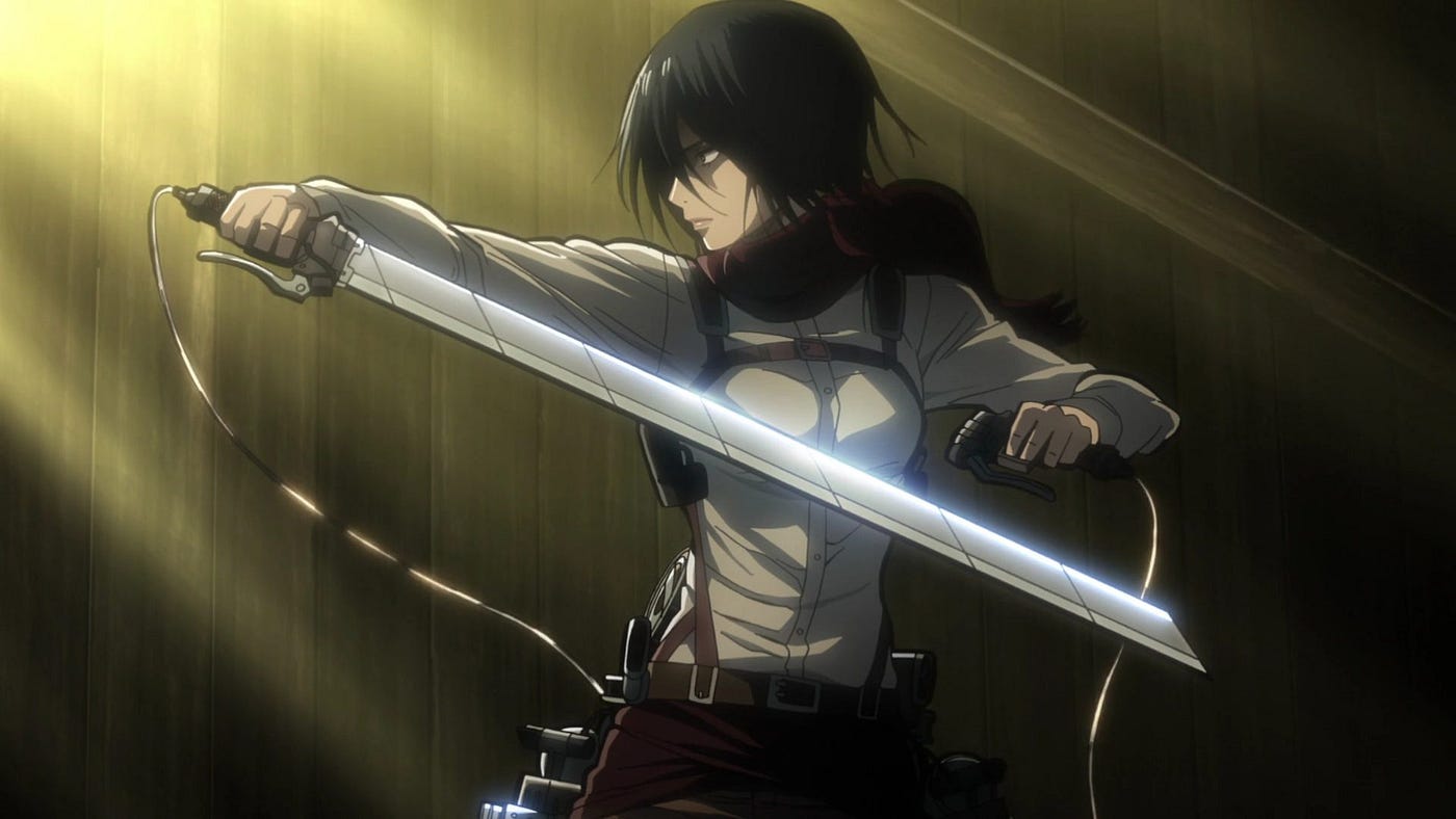 Mikasa //  Attack on titan, Anime, Anime girl