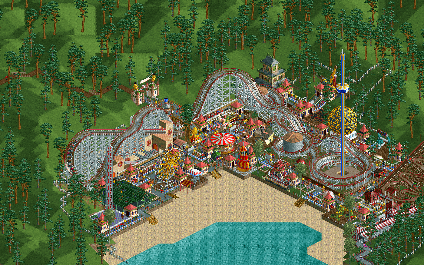 RollerCoaster Tycoon Classic Trailer 