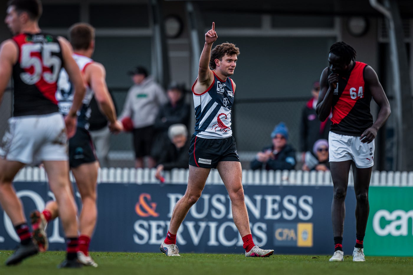 Five-goal Jefferson headlines comfortable Casey win over Essendon