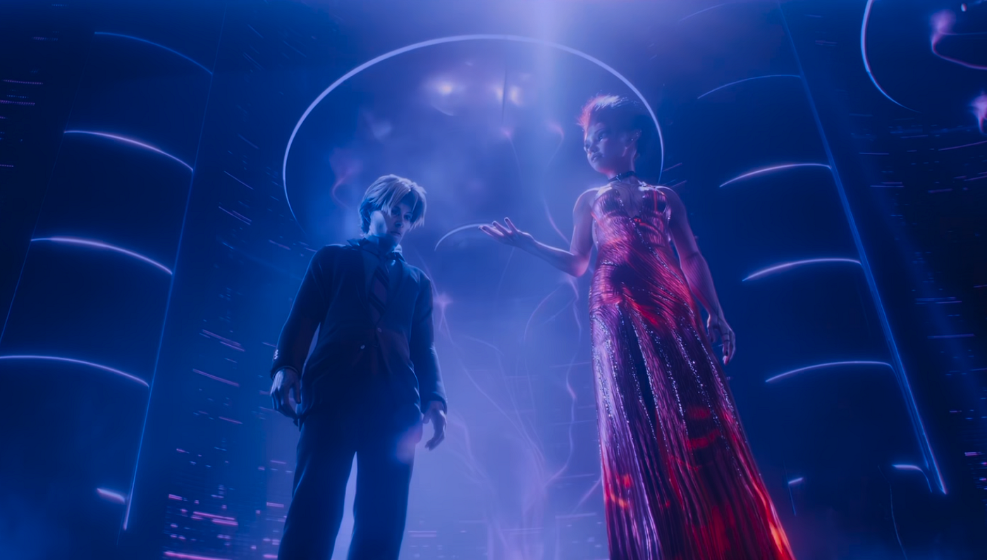 Take the leap into the OASIS. Credit: Warner Bros. Pictures