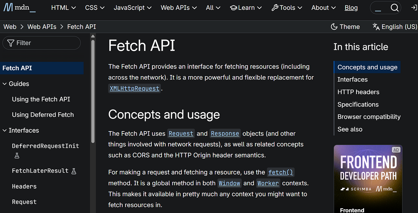 前後端分離必學，用 fetch() 取得後端 API 資料