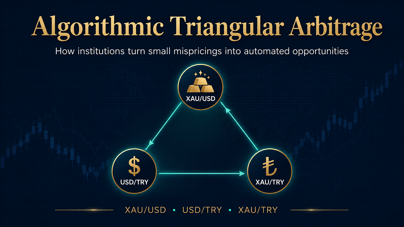Algorithmic Triangular Arbitrage: Small Pricing Gaps, Fast Execution, and Institutional Edge
